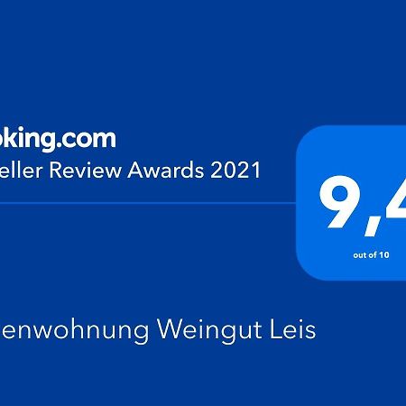 Ferienwohnung Weingut Leis Oestrich-Winkel Dış mekan fotoğraf